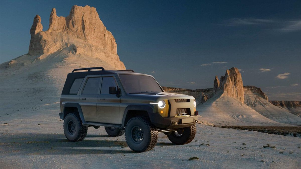 Новый УАЗ Хантер 2023