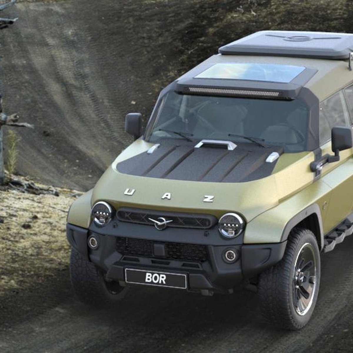 Новый УАЗ 469 Бор
