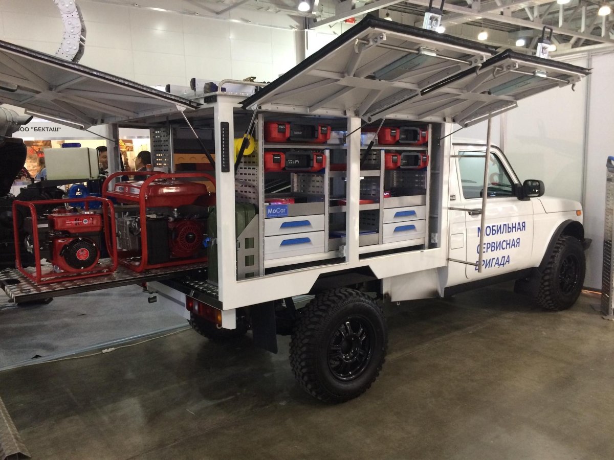 Соболь 4х4 ремонтная мастерская