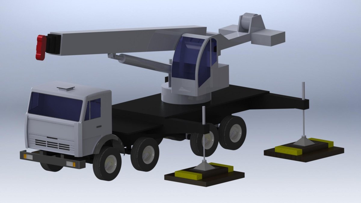 Самоходный компакт-кран ст-2-2-40