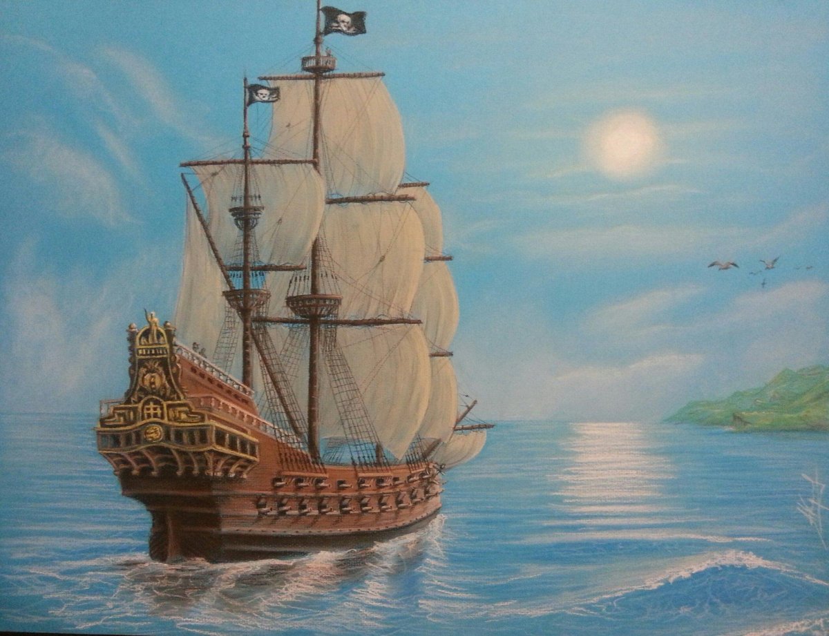 Эспаньола корабль остров сокровищ