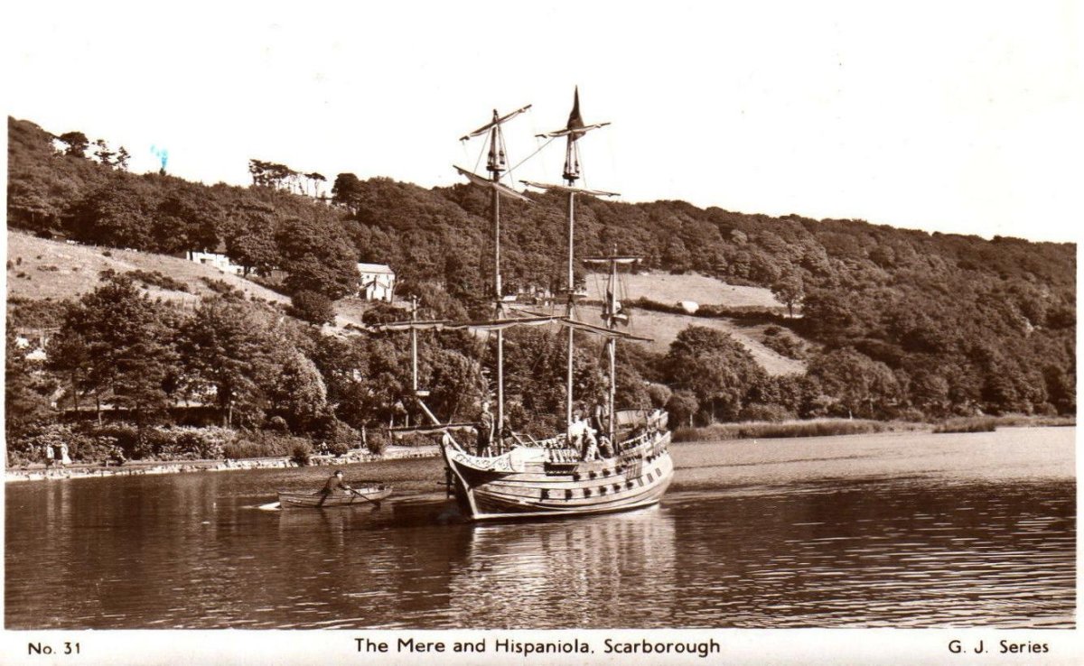 Шхуна Испаньола из острова сокровищ