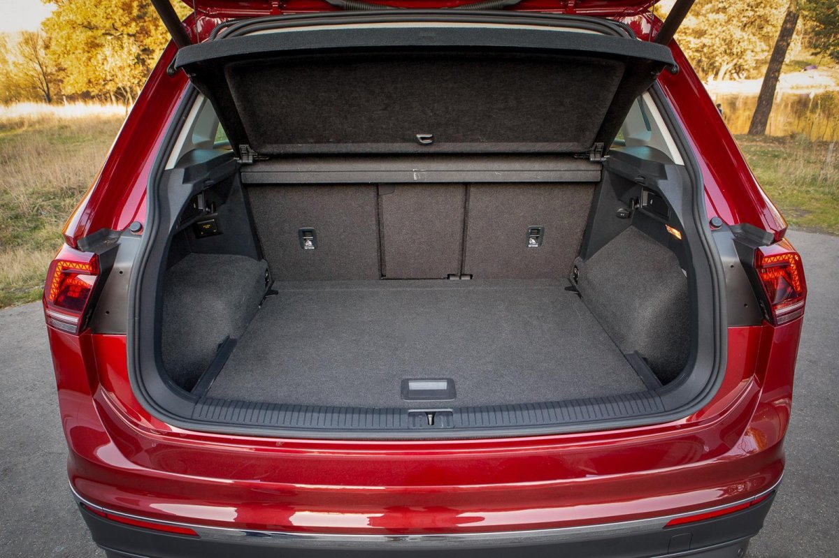 Volkswagen Tiguan багажник