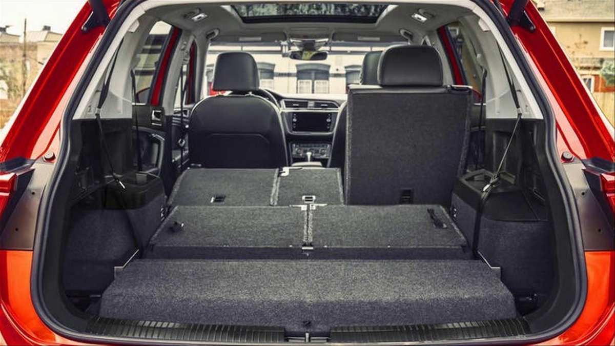 Tiguan 2021 багажник