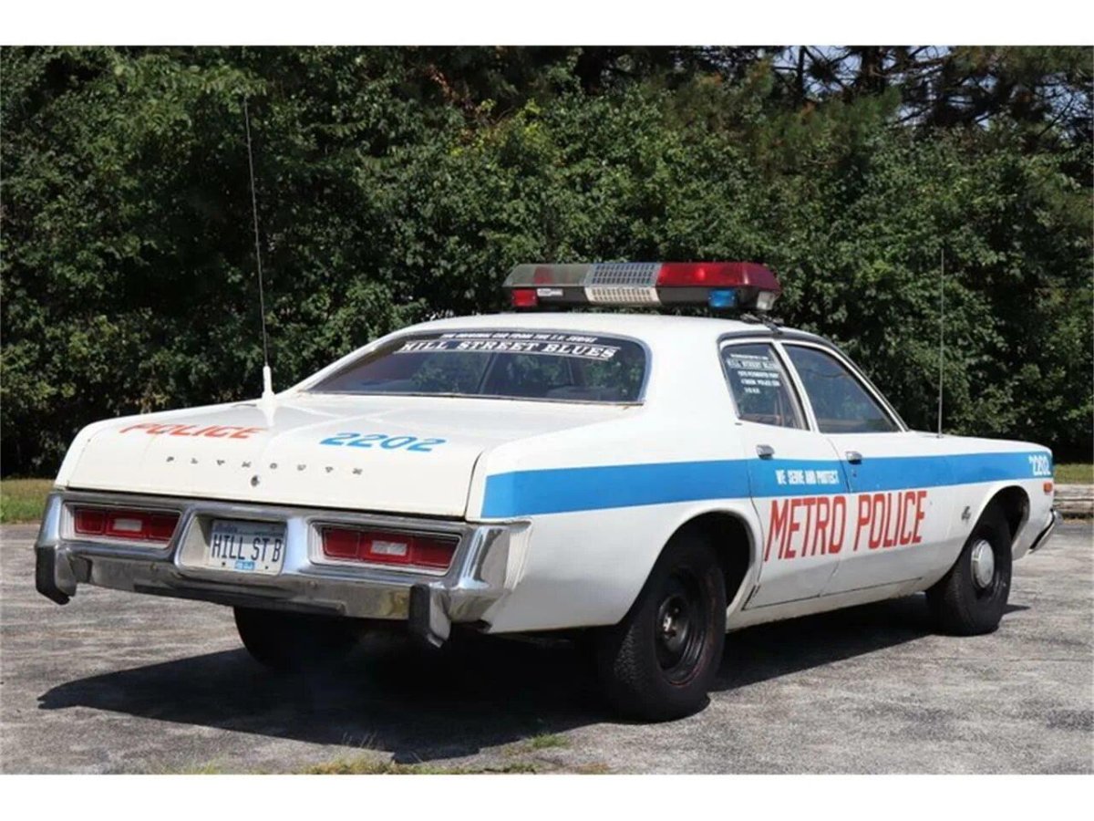 Plymouth Gran Fury Police