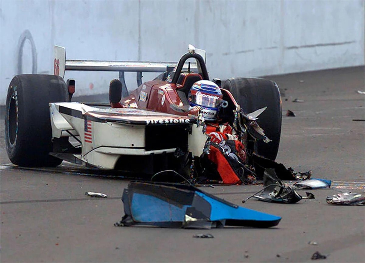 Алессандро Дзанарди авария 2001