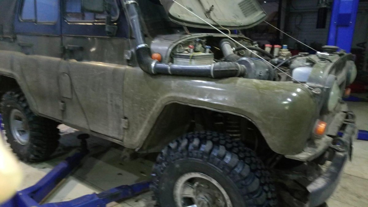 Лифт кузова УАЗ 469 на 5 см