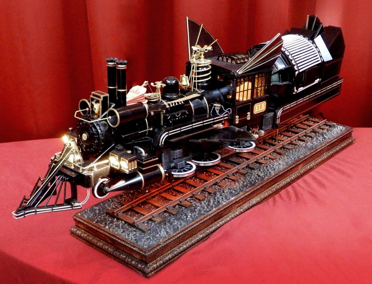 Паровоз из назад в будущее 3