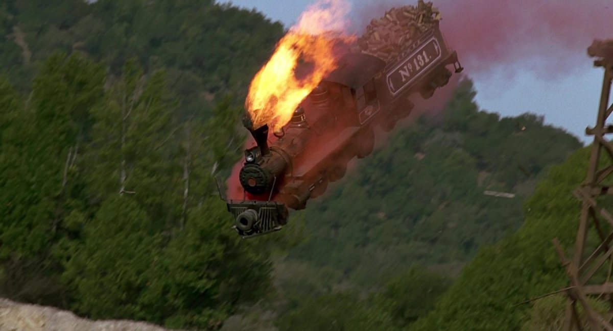 Крушение поезда назад в будущее