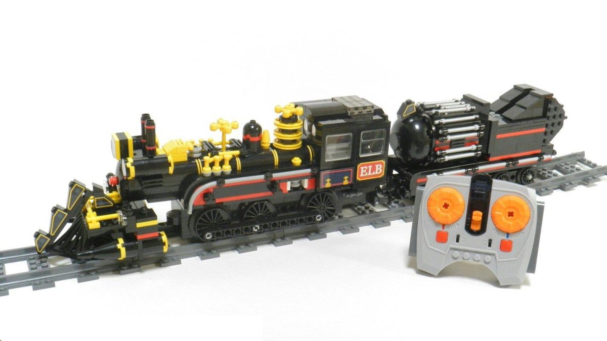 LEGO поезд back to the Future