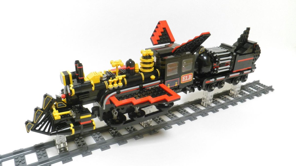 LEGO поезд back to the Future
