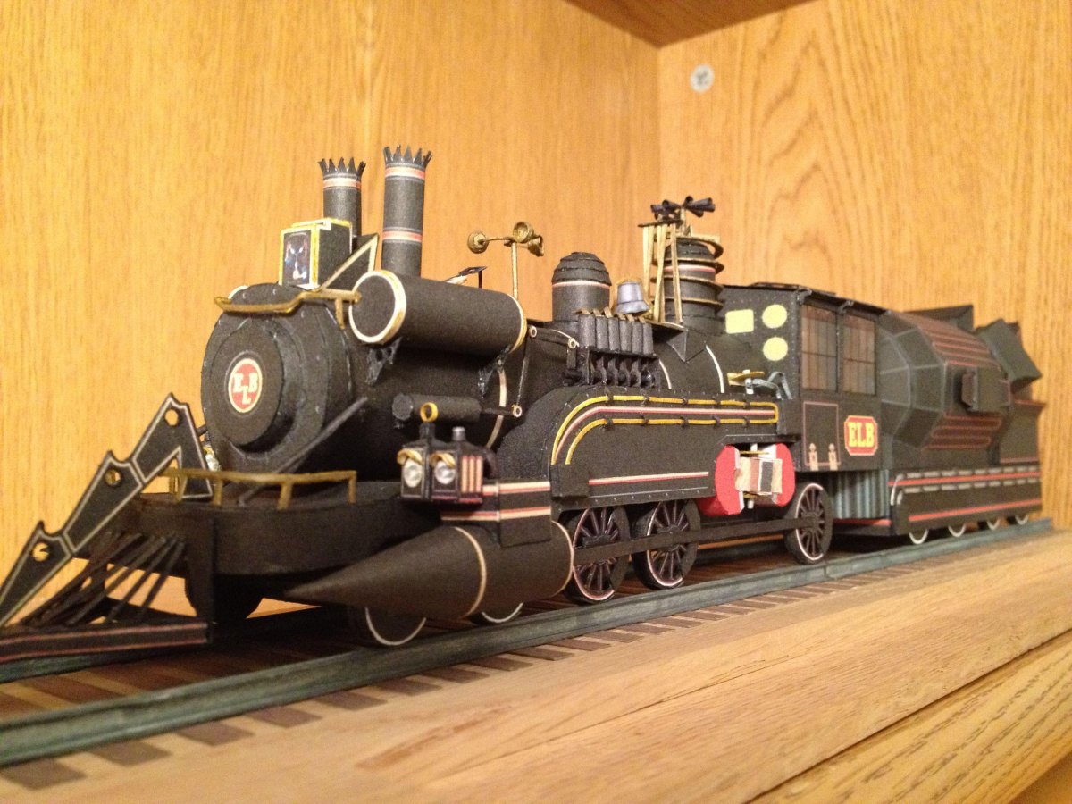 Стимпанк паровоз