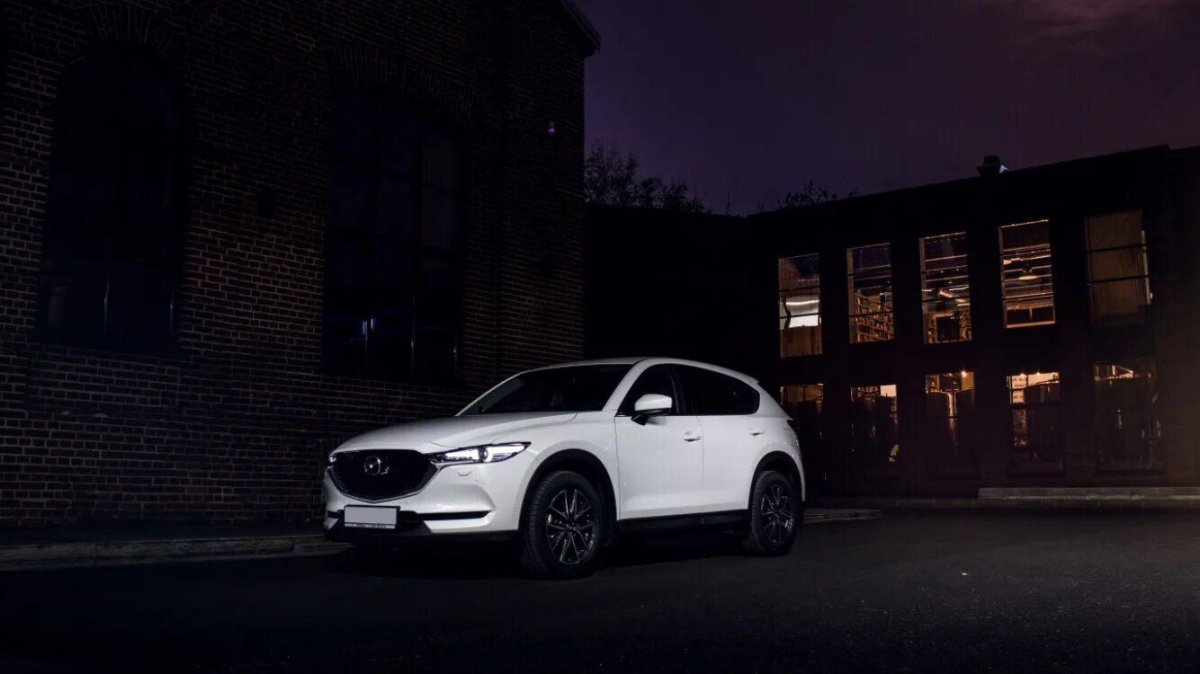 Мазда СХ 5 белая