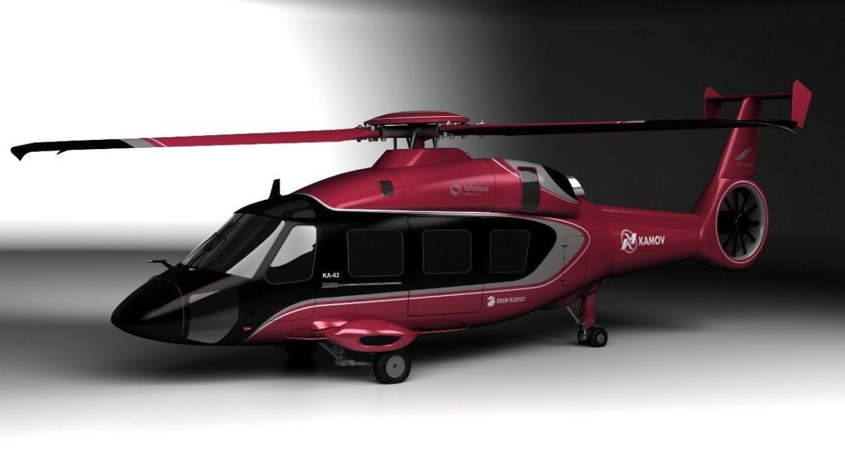 Гражданский вертолет ка-62