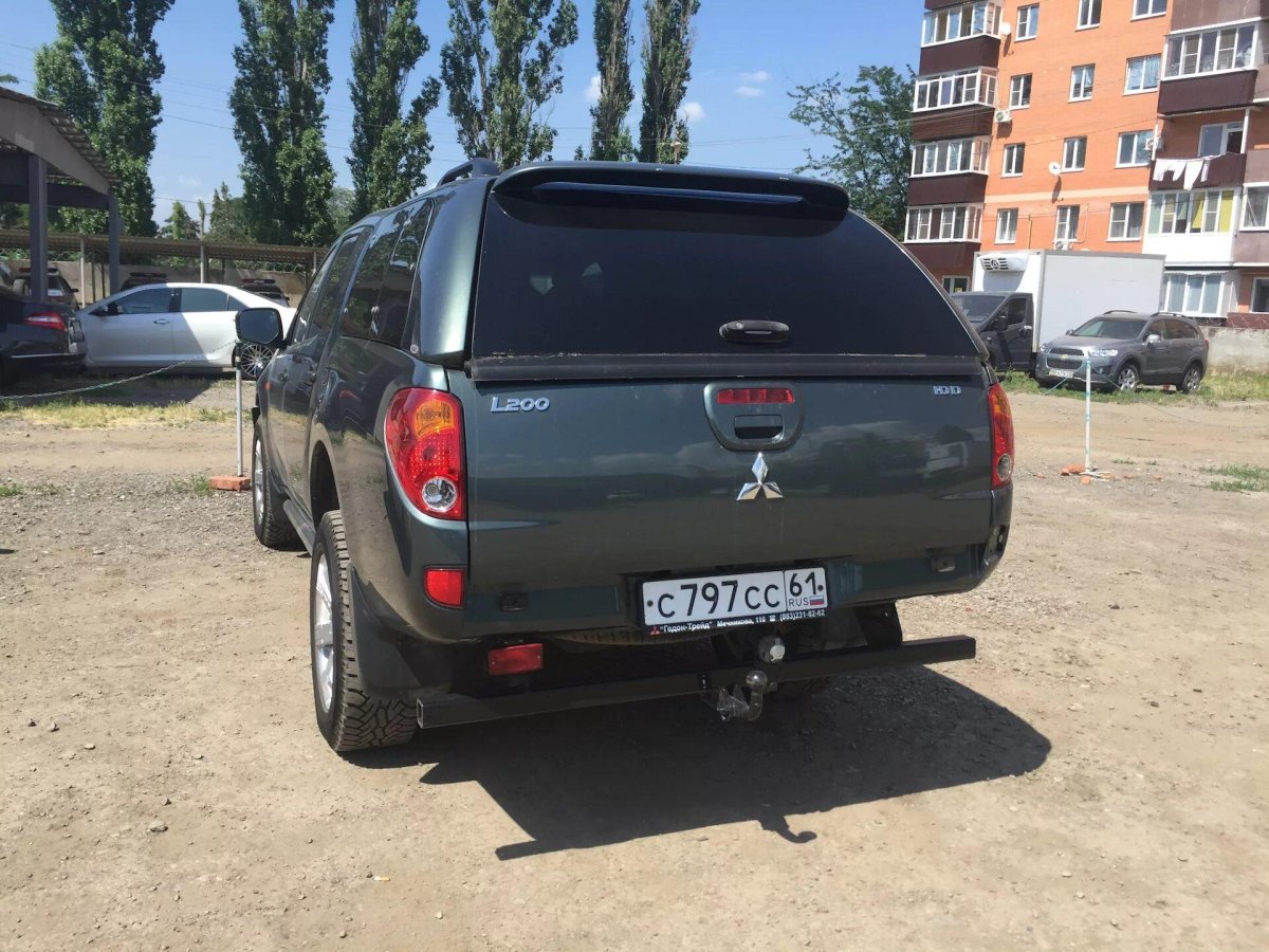 Mitsubishi l200 сзади
