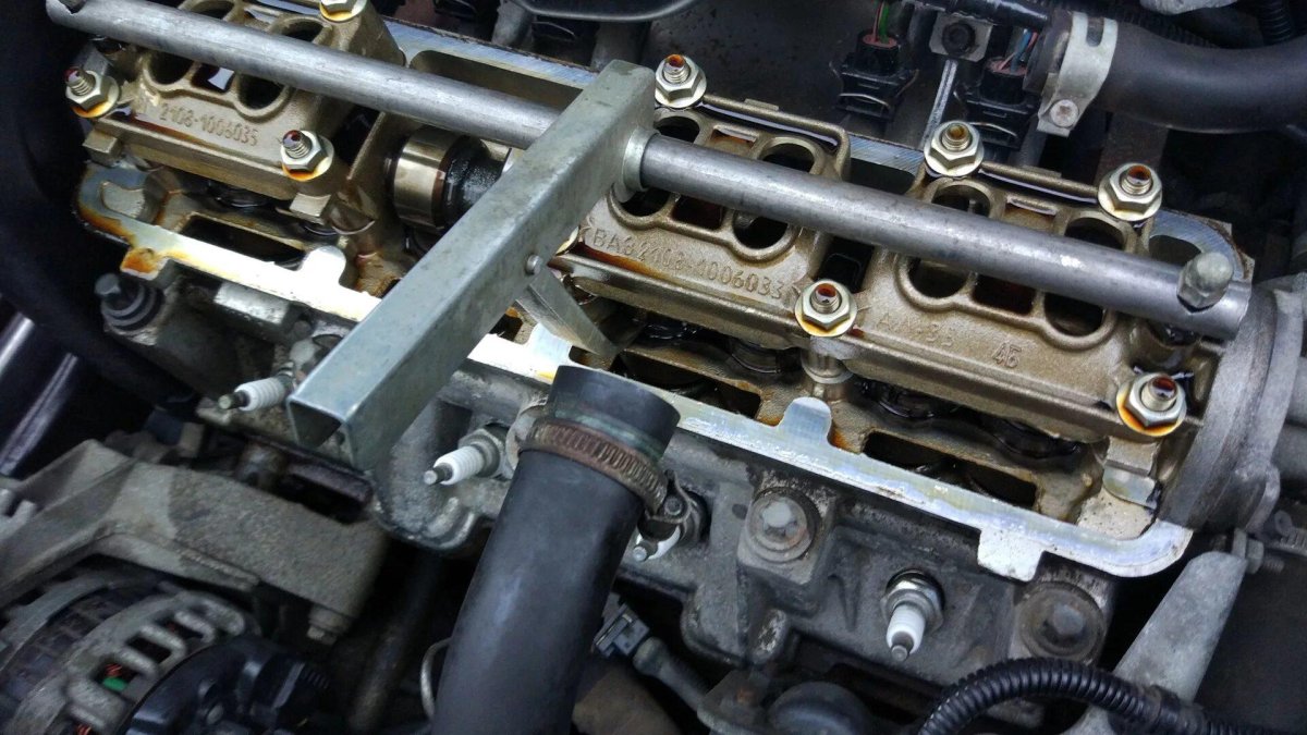 Регулировка клапанов Датсун 8