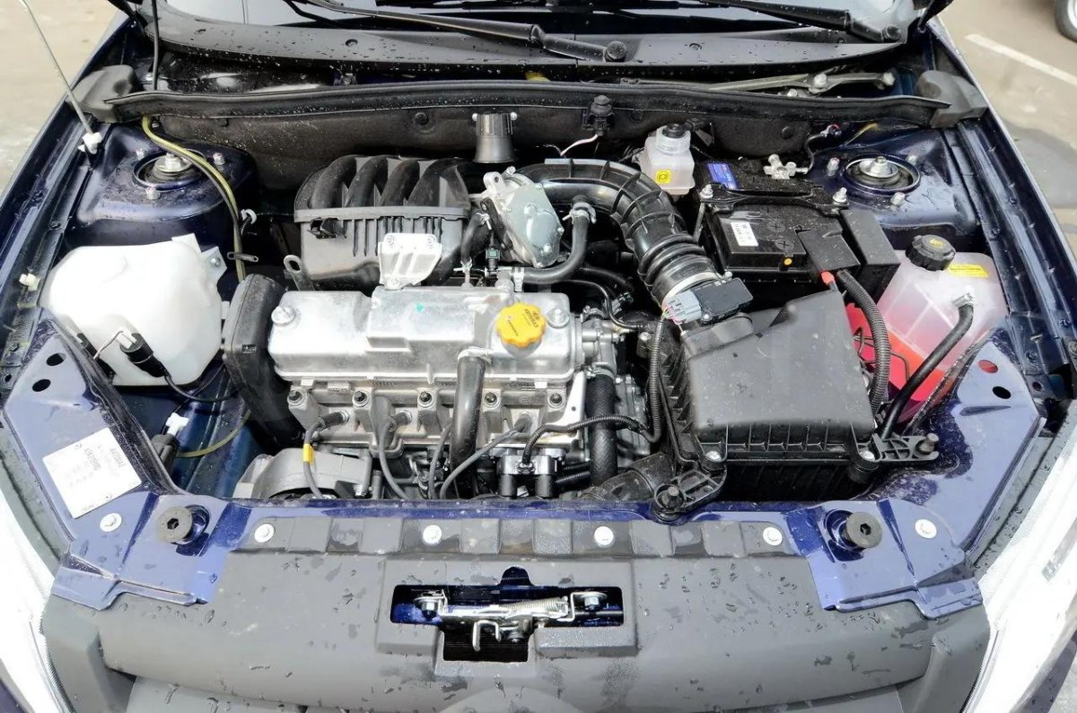 Лада Гранта мотор 11186