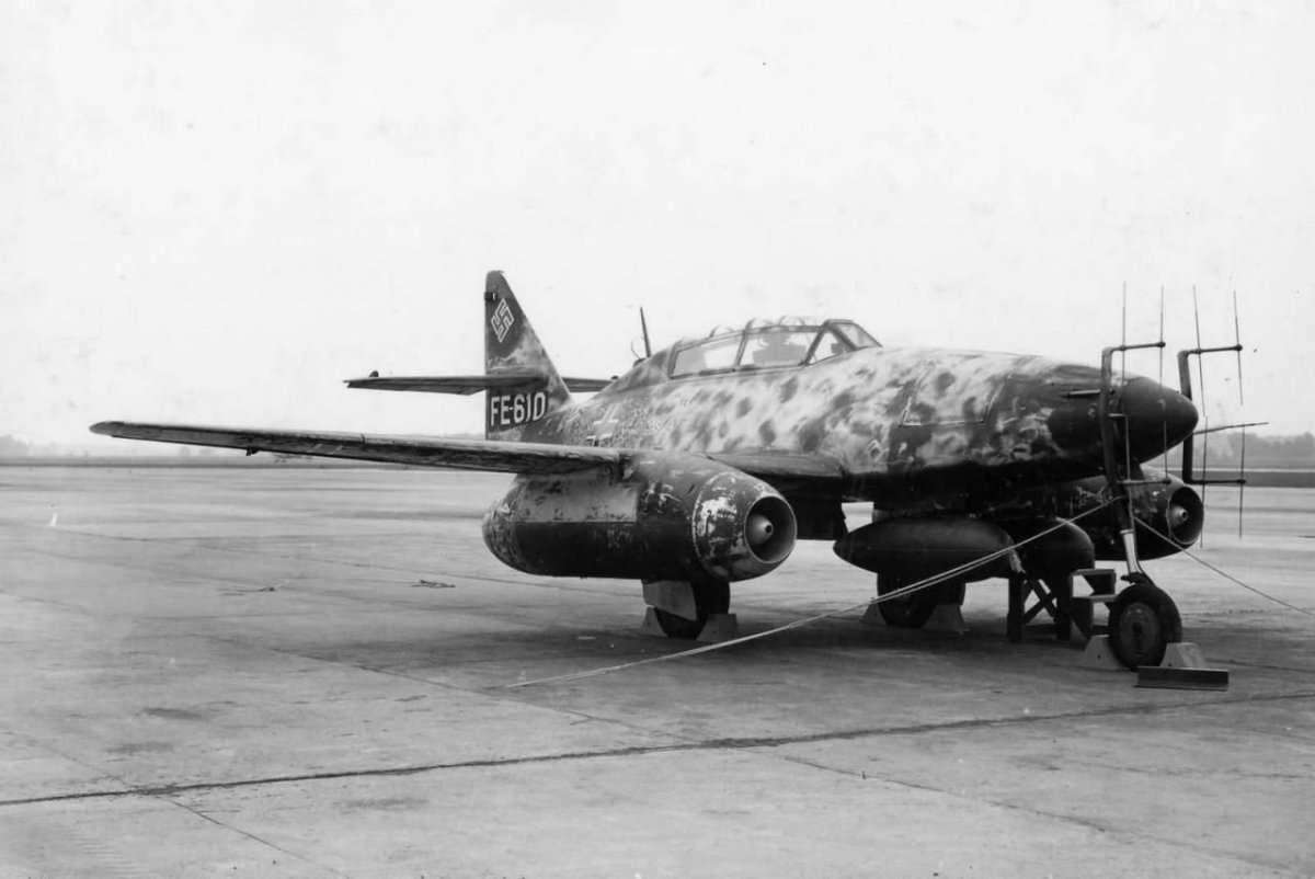 Реактивный истребитель Messerschmitt me.262