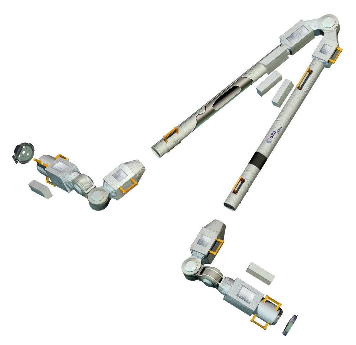 Манипулятором era на МКС