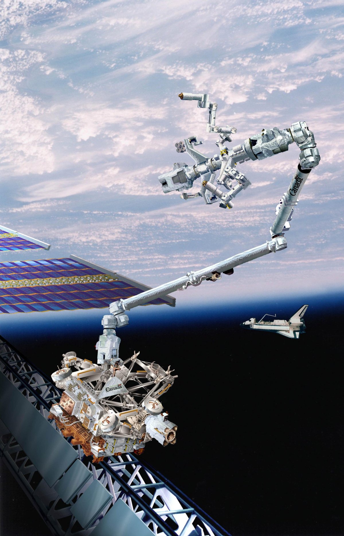 Робот-манипулятор Canadarm-1