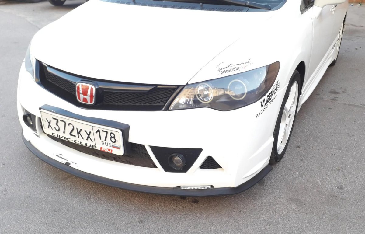 Муген рр бампер Хонда Цивик 4д