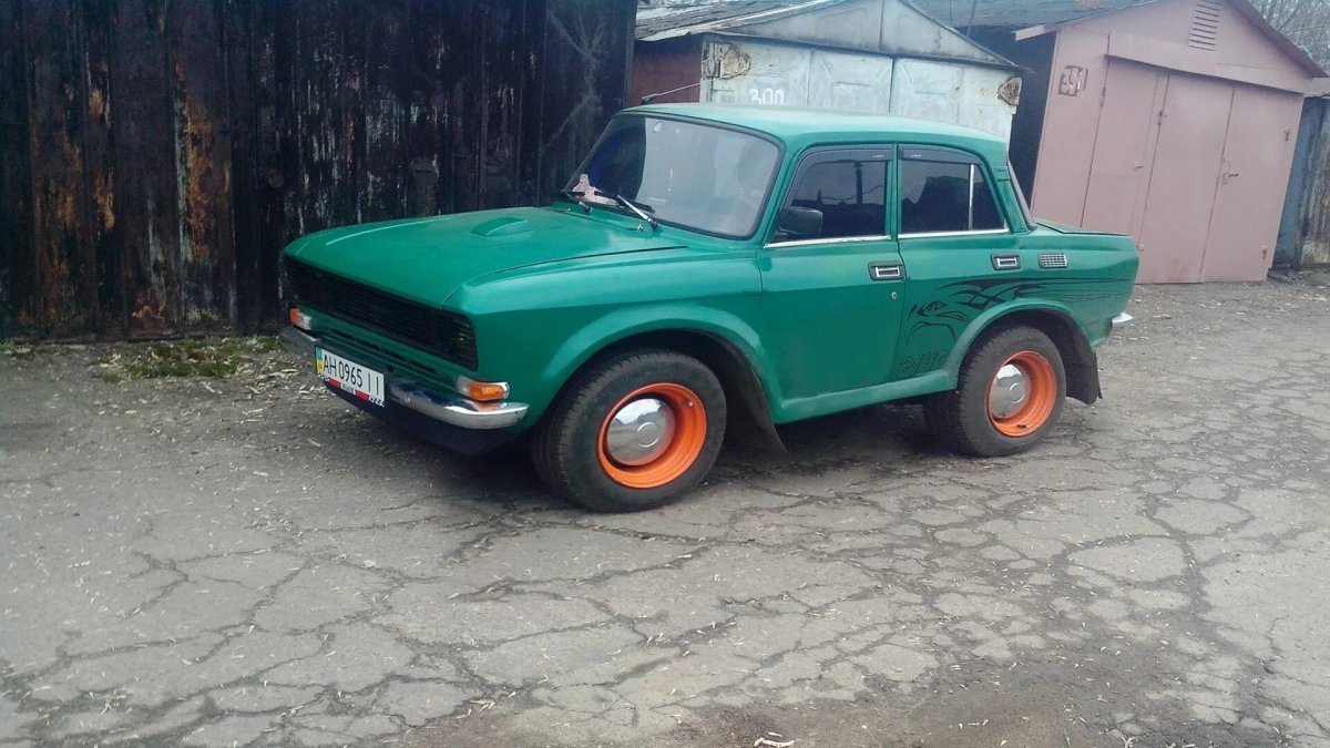 Москвич 2140 салатовый