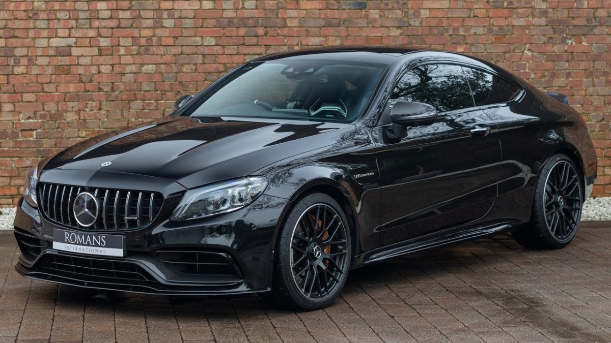 Мерседес с купе 2020 черная