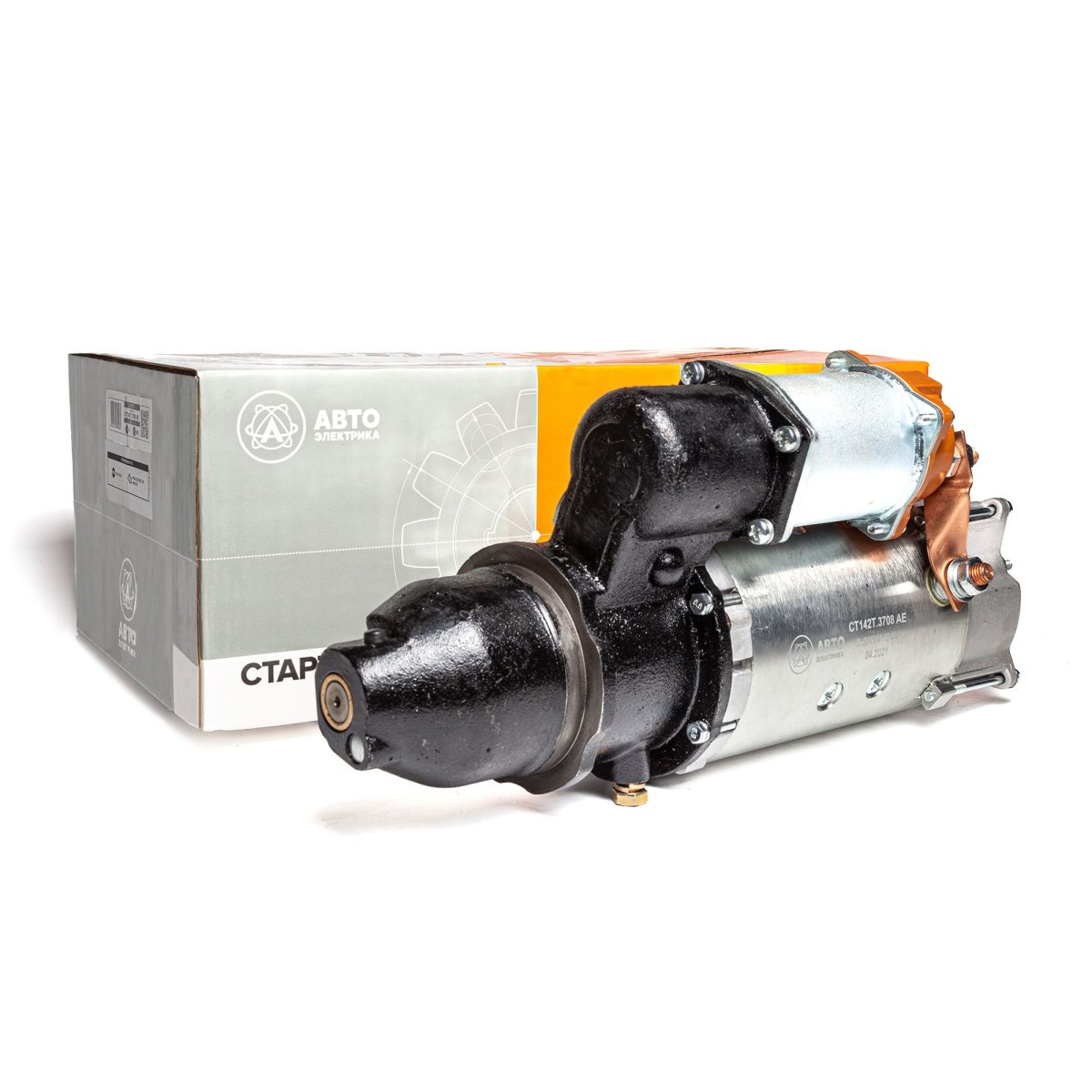 Стартер Урал, МАЗ (дв. ЯМЗ-236, 238) (24в) 5432.3708 редукторный