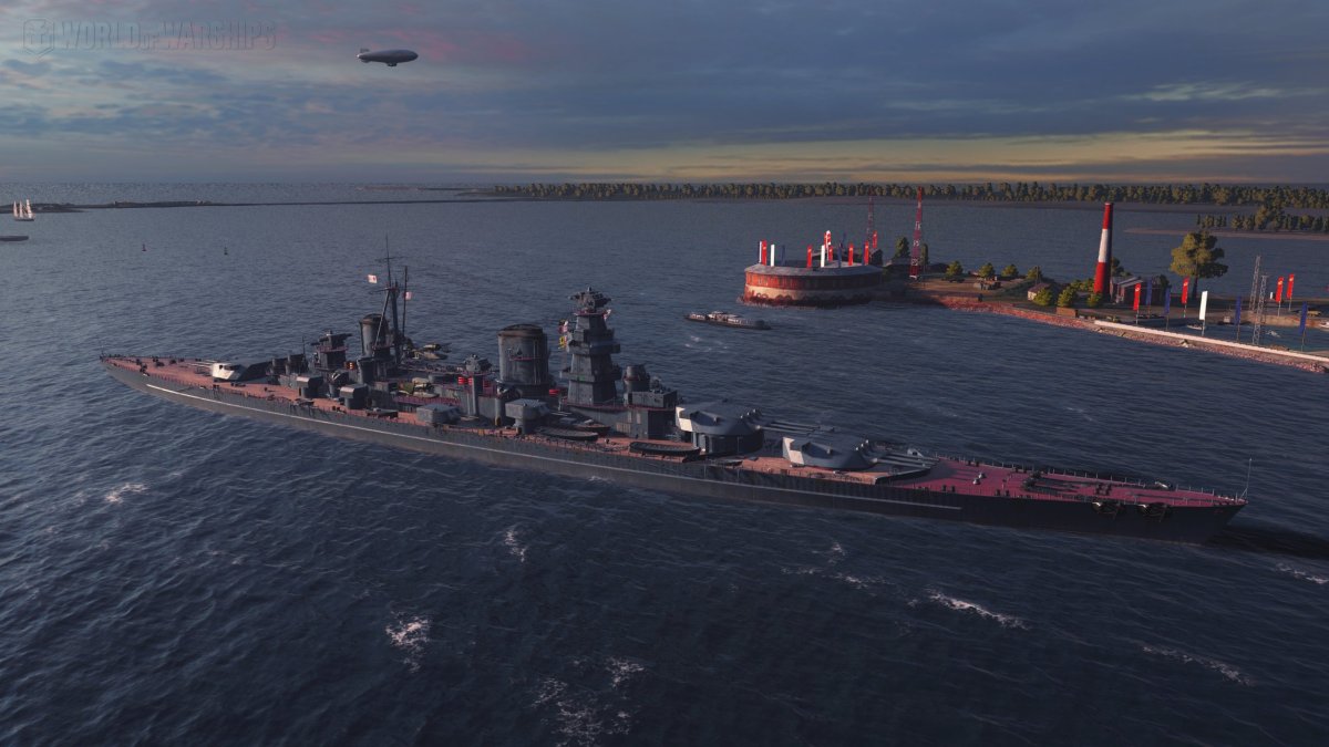 World of Warships порт Кронштадт