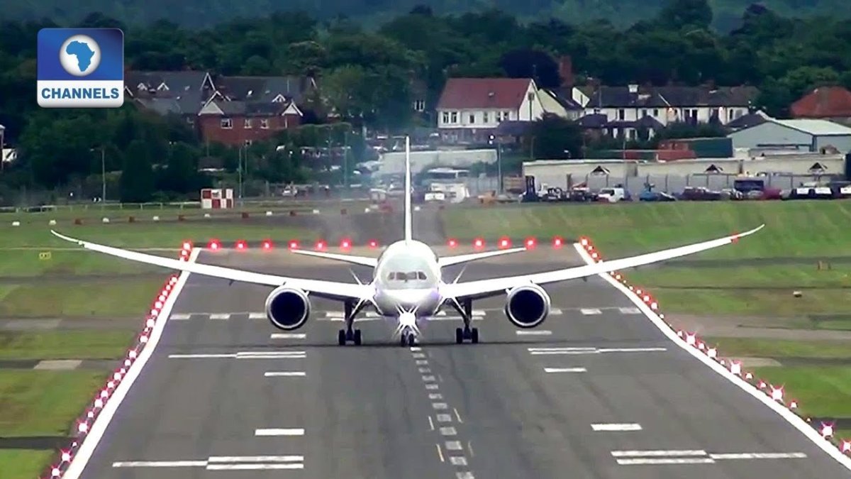 Взлет самолета