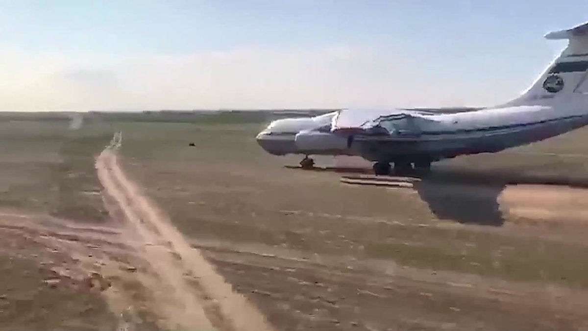 Ил 76 посадка