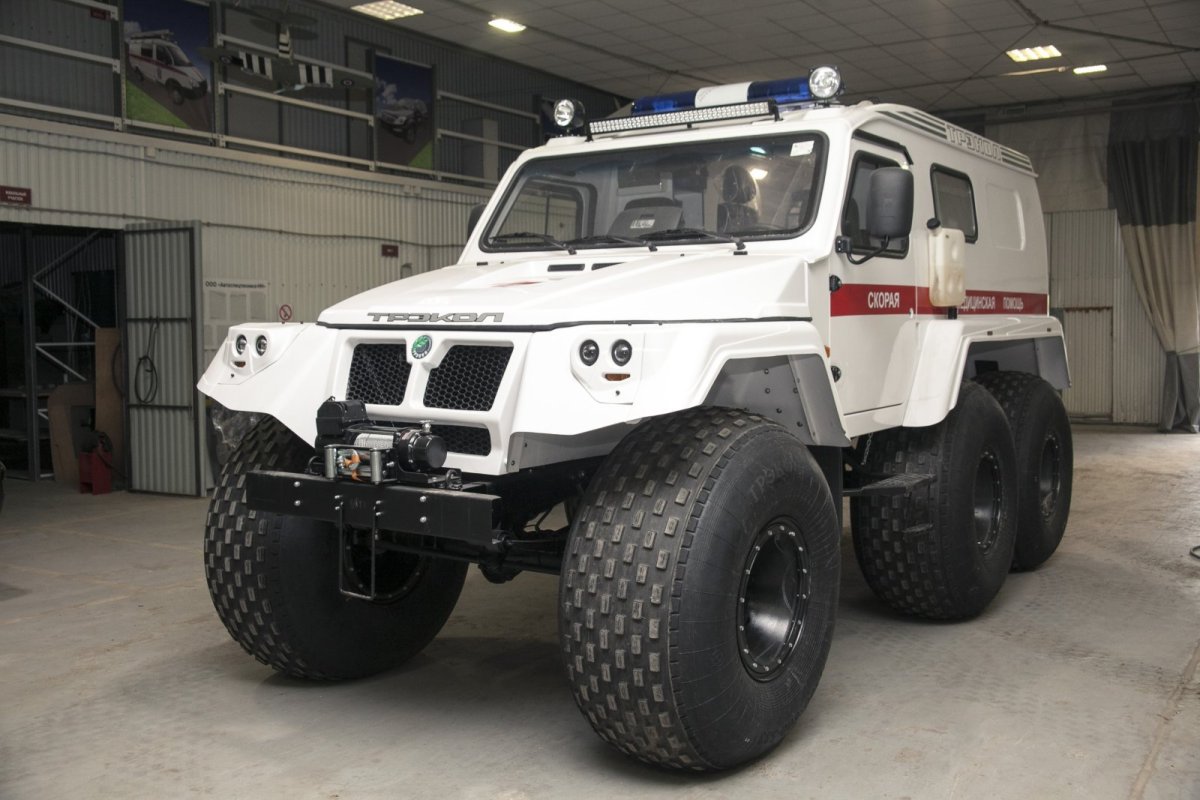 Вездеход-амфибия «Трэкол»