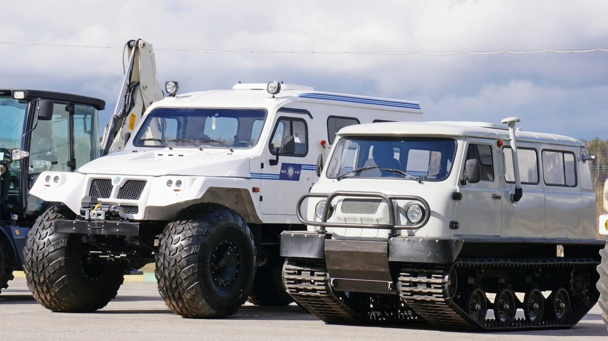 Трэкол вездеход Россети