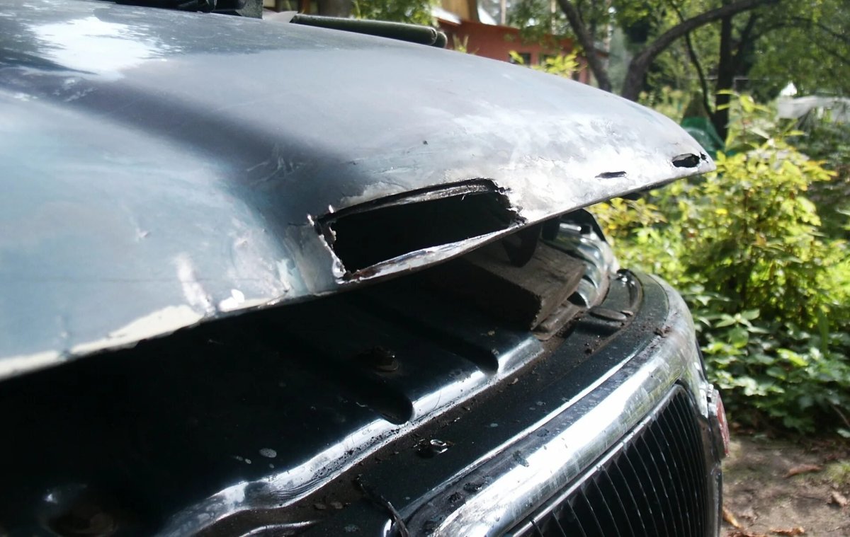 Газель Ржавый капот