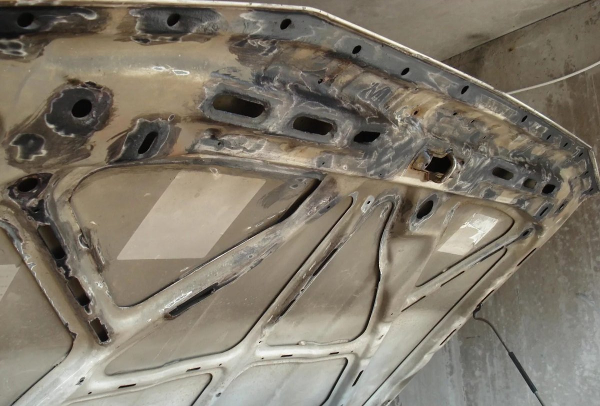 Каркас капота