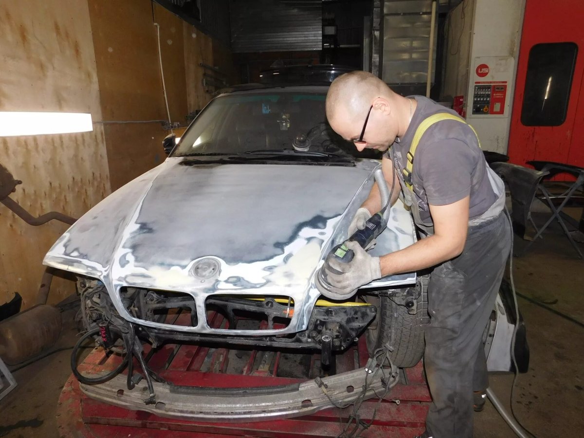 Рихтовка кузова автомобиля