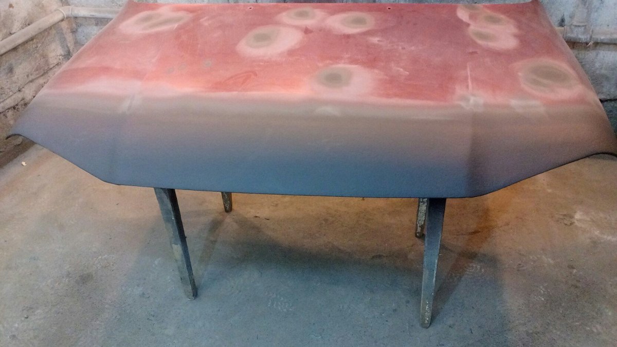 Покраски капота Нива Шевроле