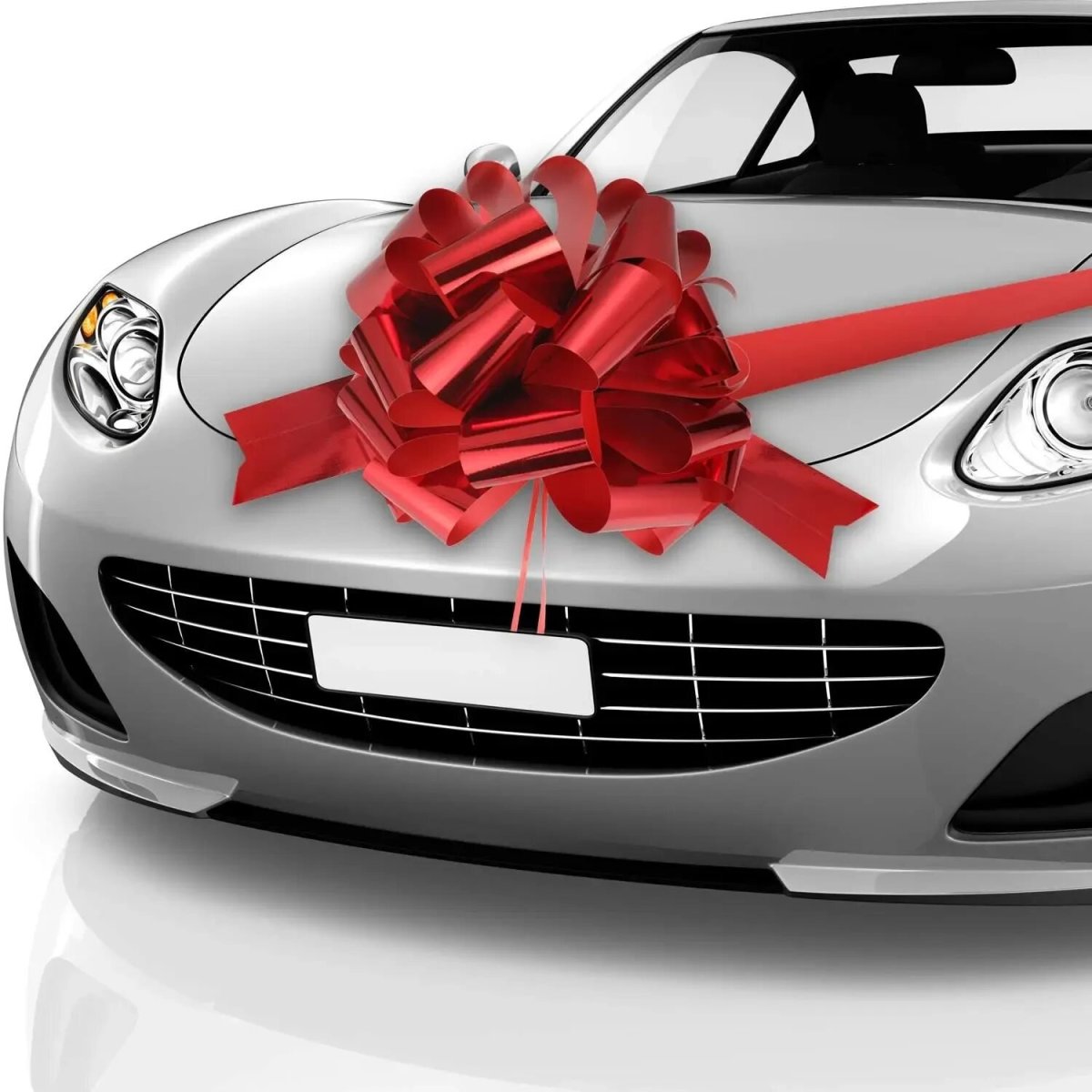 Машина в подарок с бантом