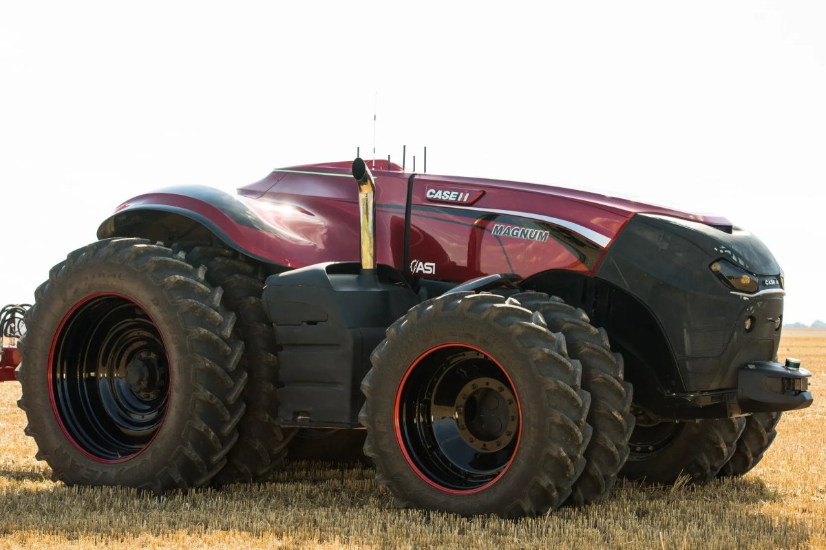 Автономный трактор Case IH