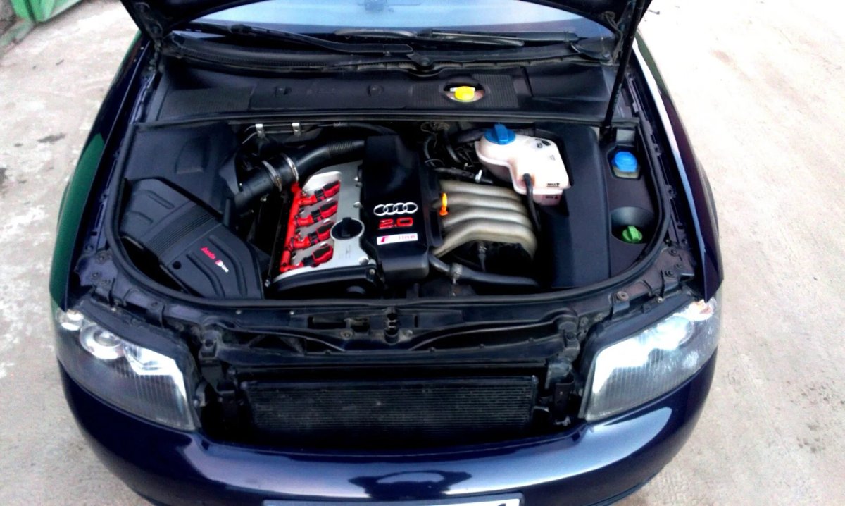 Моторный отсек Ауди а4 б6
