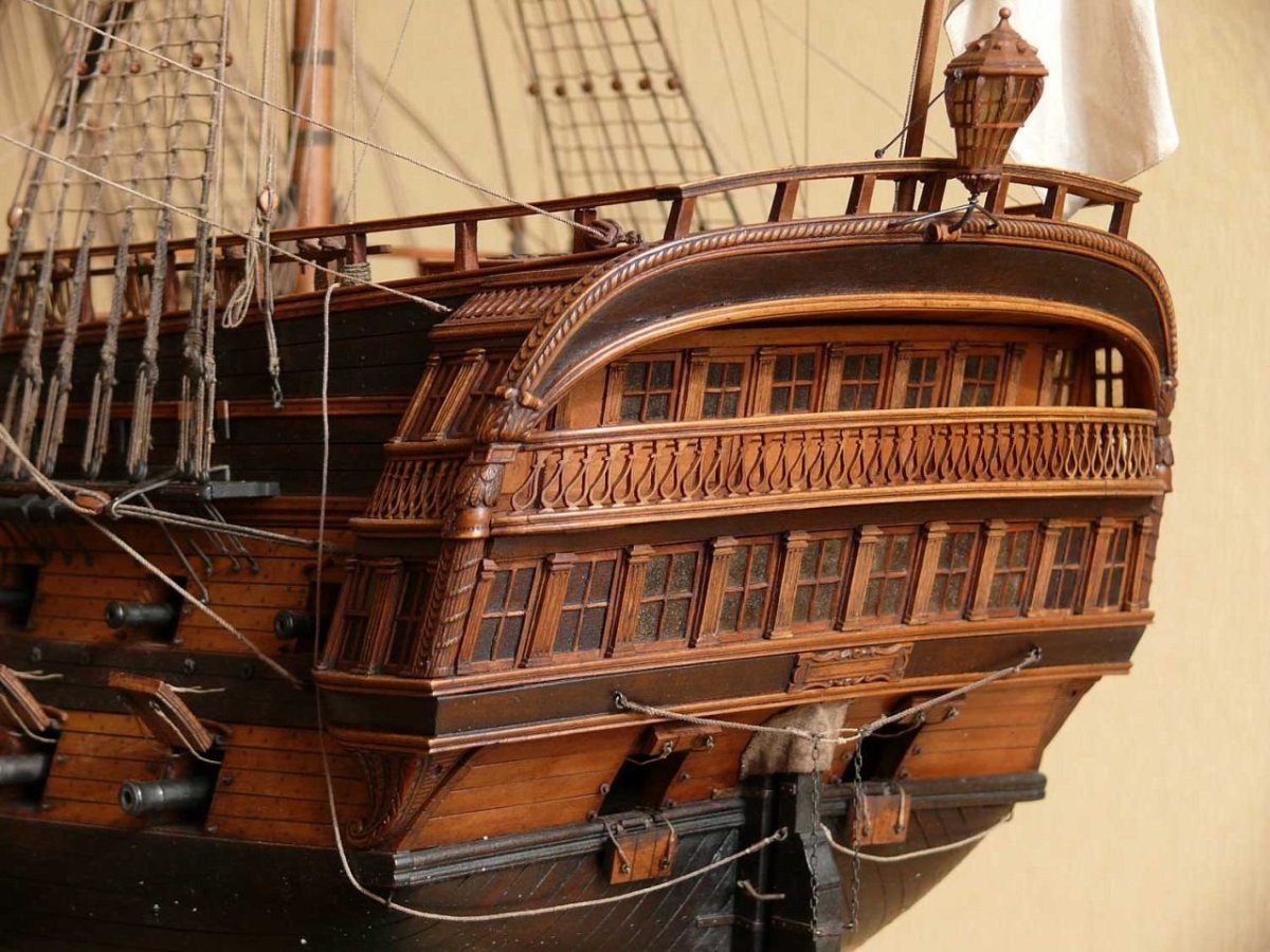 Судомоделирование парусных кораблей 17 века