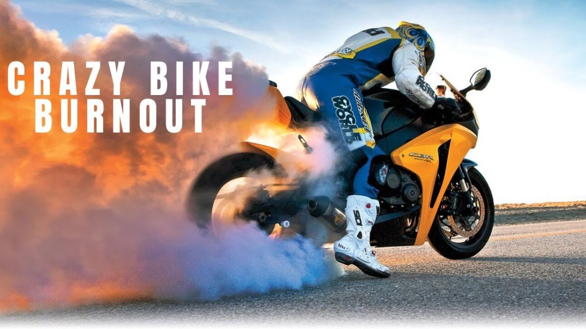 Дрифт на мотоцикле