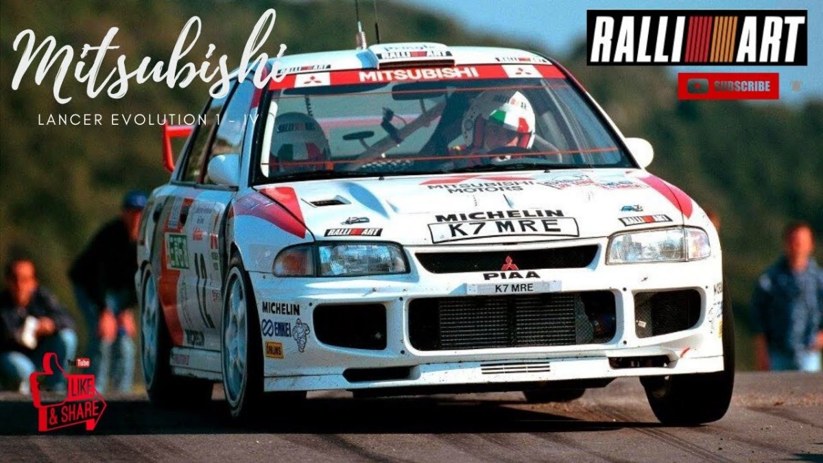 Mitsubishi Lancer Evolution 1995 Rally