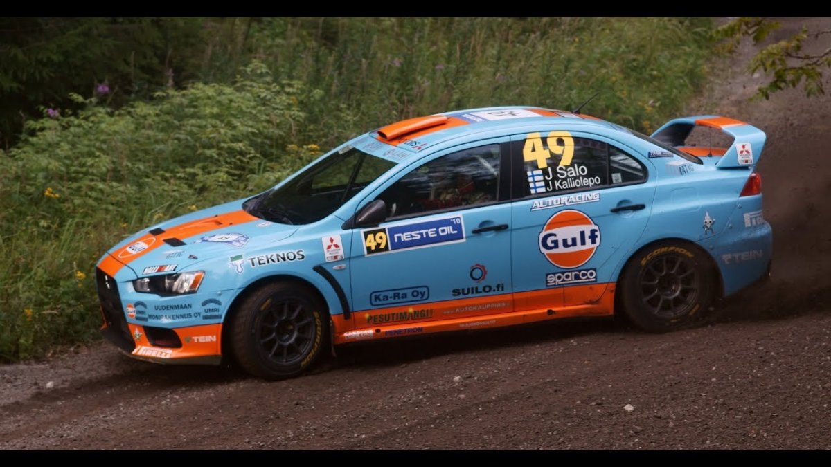 Mitsubishi Lancer Evolution 2 в ралли