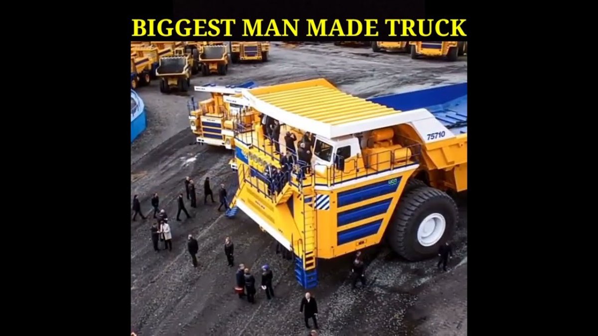 Карьерный самосвал БЕЛАЗ-75710