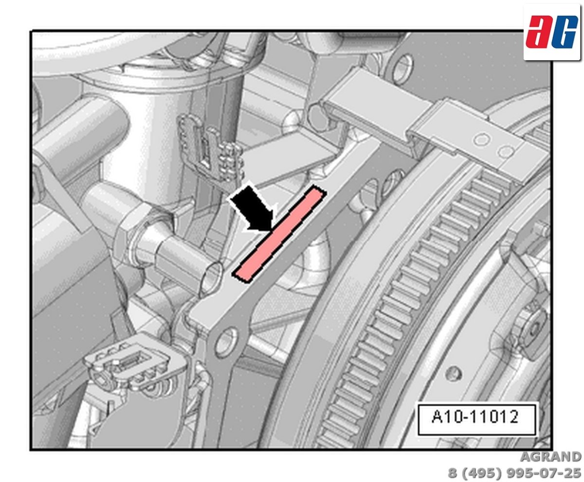 Номер двигателя Ауди q7
