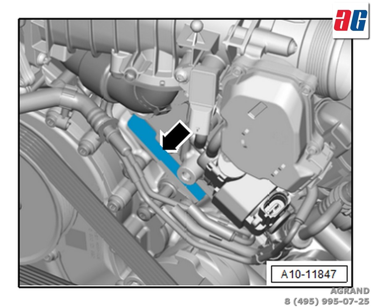 Номер ДВС Туарег 2.5 дизель
