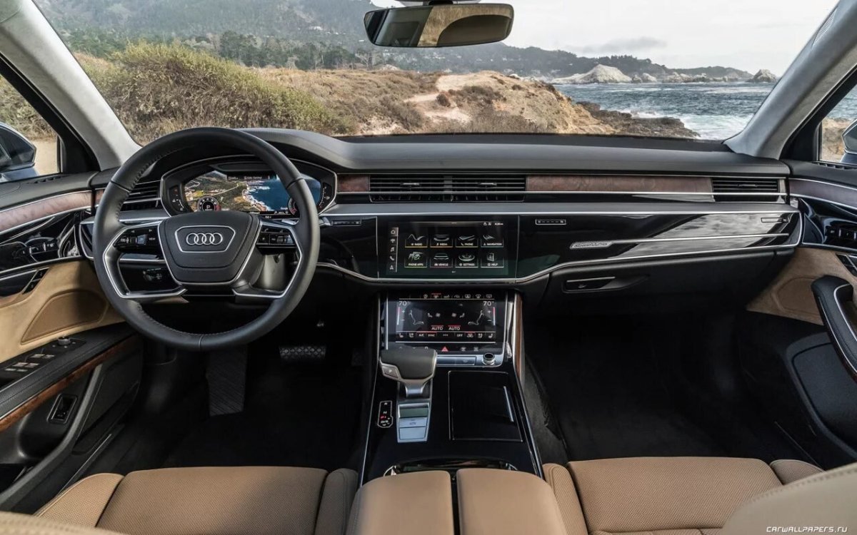 Audi a8l 2021 салон
