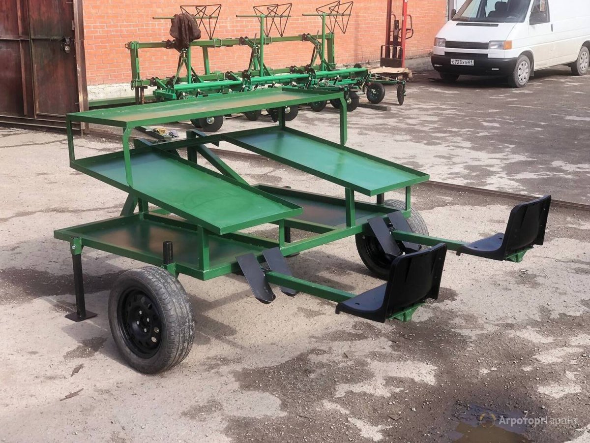 Рассадопосадочная машина барабанного типа