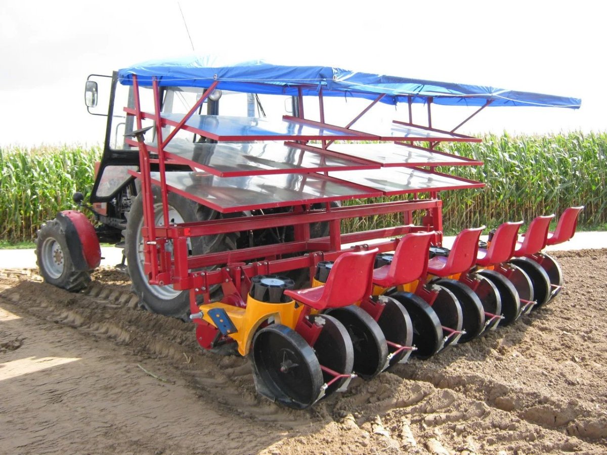 МРП-2 машина рассадопосадочная